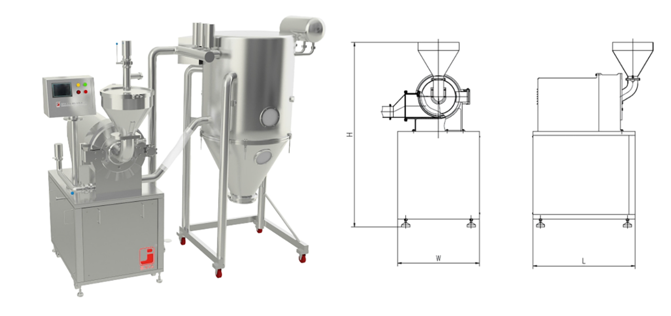 Jianpai Model JGF-C Series High-efficient Grinder